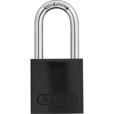 ZING Alum Padlock, Keyed Diff, Black- Model 7097